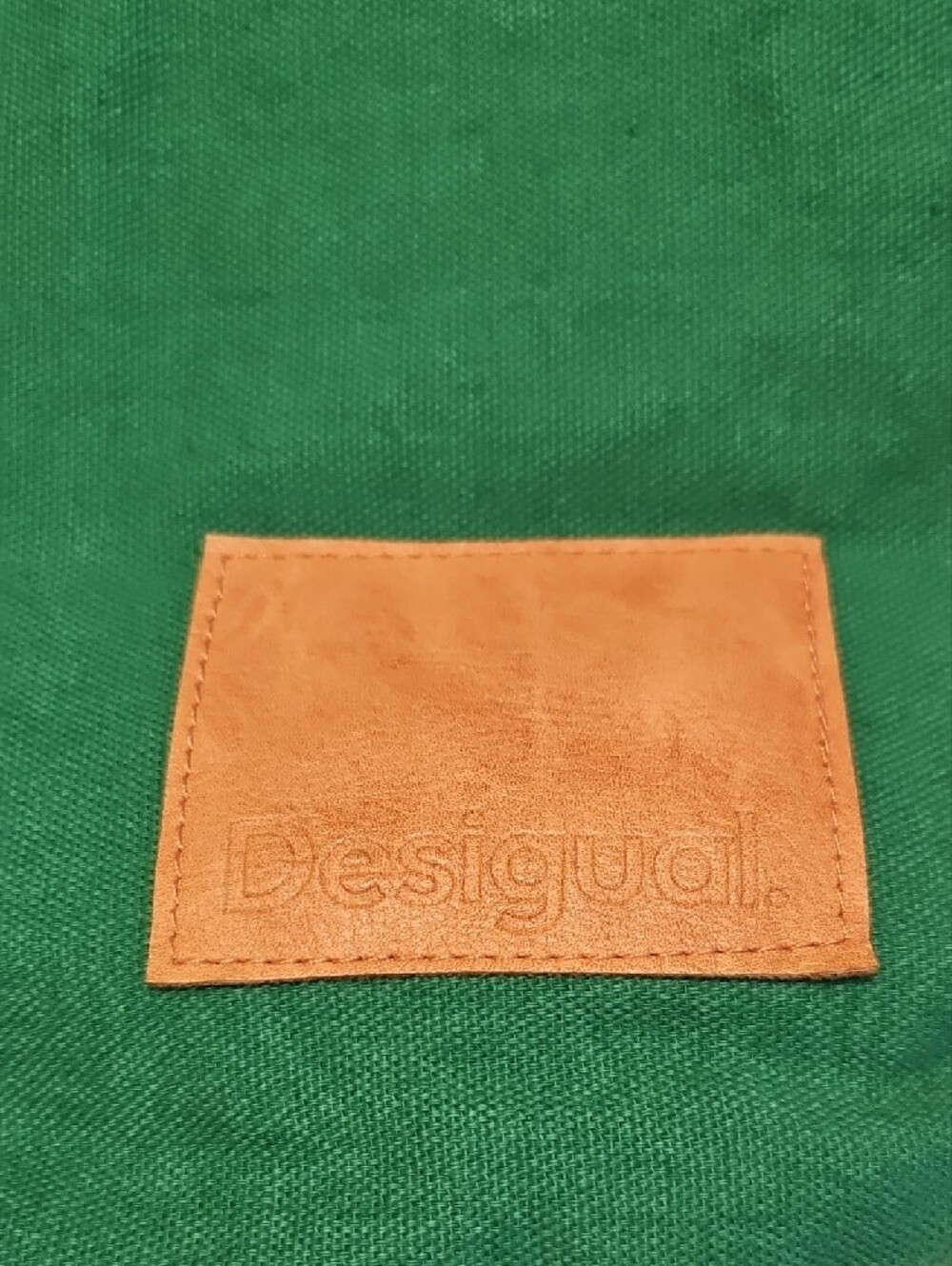 Desigual Green Floral Crochet Shoulder Bag - Picture 2 of 6
